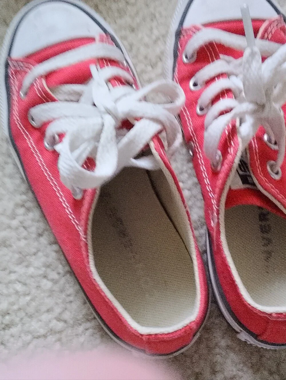 Kids Size 12 Red Converse Chucks
